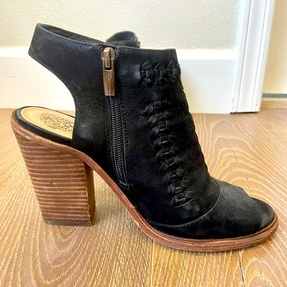 Vince Camuto Black Open Toe Bootie - image 4